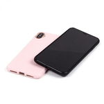 Силиконовый чехол с вырезом-сердечком для iPhone XS Max, 010940 Прозрачный