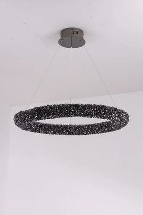Люстра Lorella Round Black D40