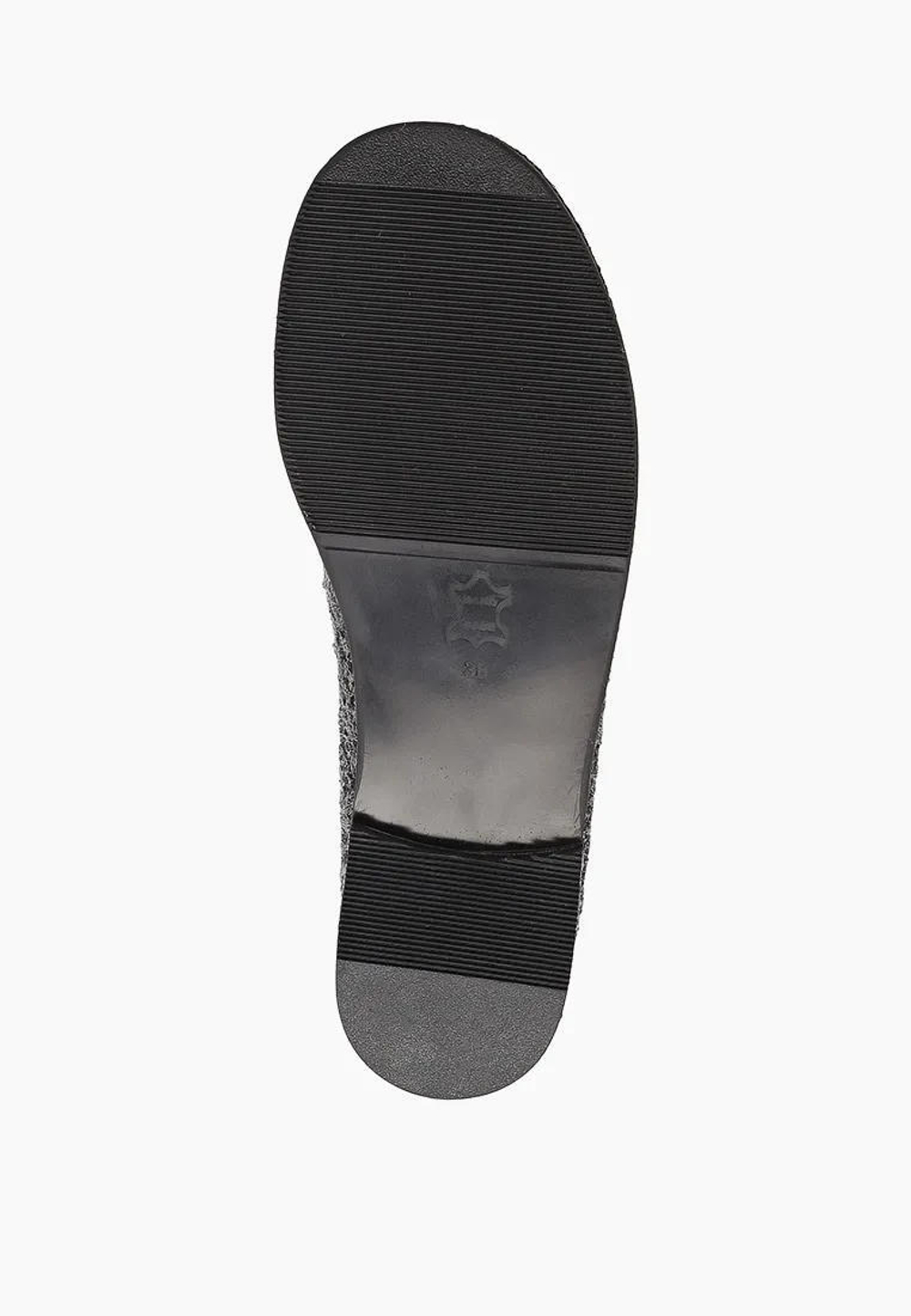 Лоферы // Nino // Black // Fluffy