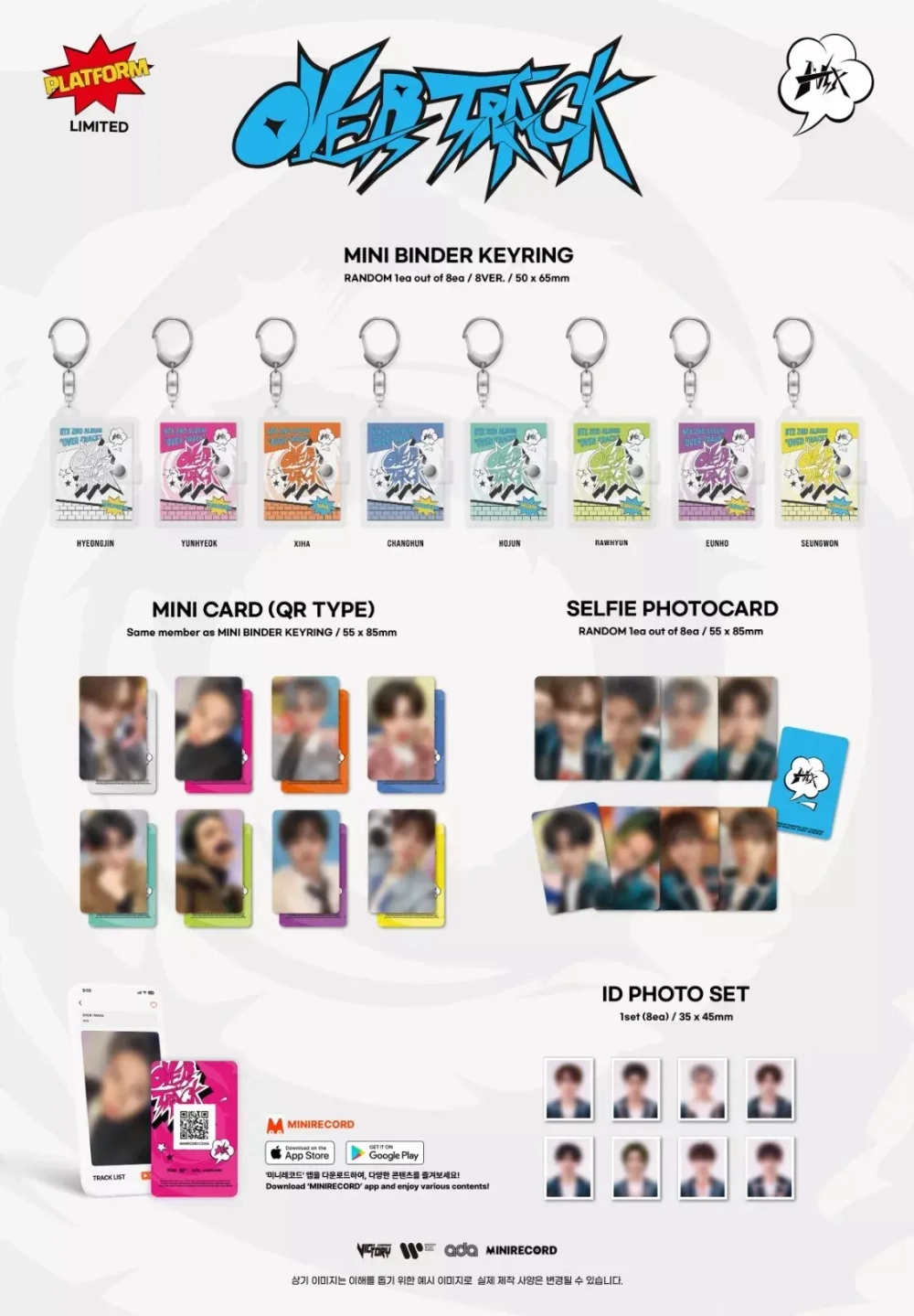 Альбом NTX - Over Track [Binder Keyring ver.]