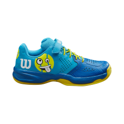 Детские теннисные кроссовки Wilson Kaos EMO All Court Shoe Kids - Blue, Yellow