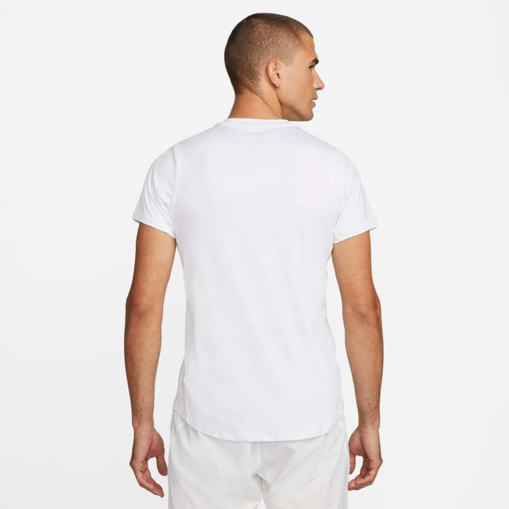 Мужская теннисная футболка Nike Men's Dri-Fit Advantage Crew Top - белый