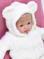 Плюшевый комбинезон "Мишка" для кукол 40-45 см (кукла в комплект не входит)