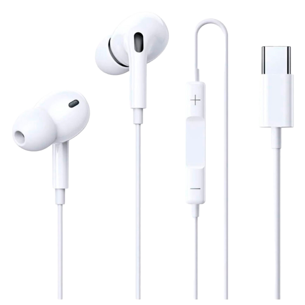 Проводные наушники Remax RM-575a, Type-C, белые