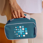 Аптечка дорожная 24х13х9 (голубая)