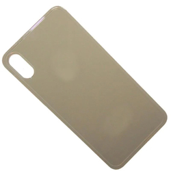 Задняя крышка для Apple iPhone Xs Золото (широкий вырез под камеру) - Премиум