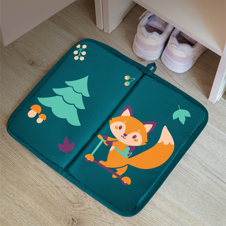 Коврик для переобувания. Лисенок