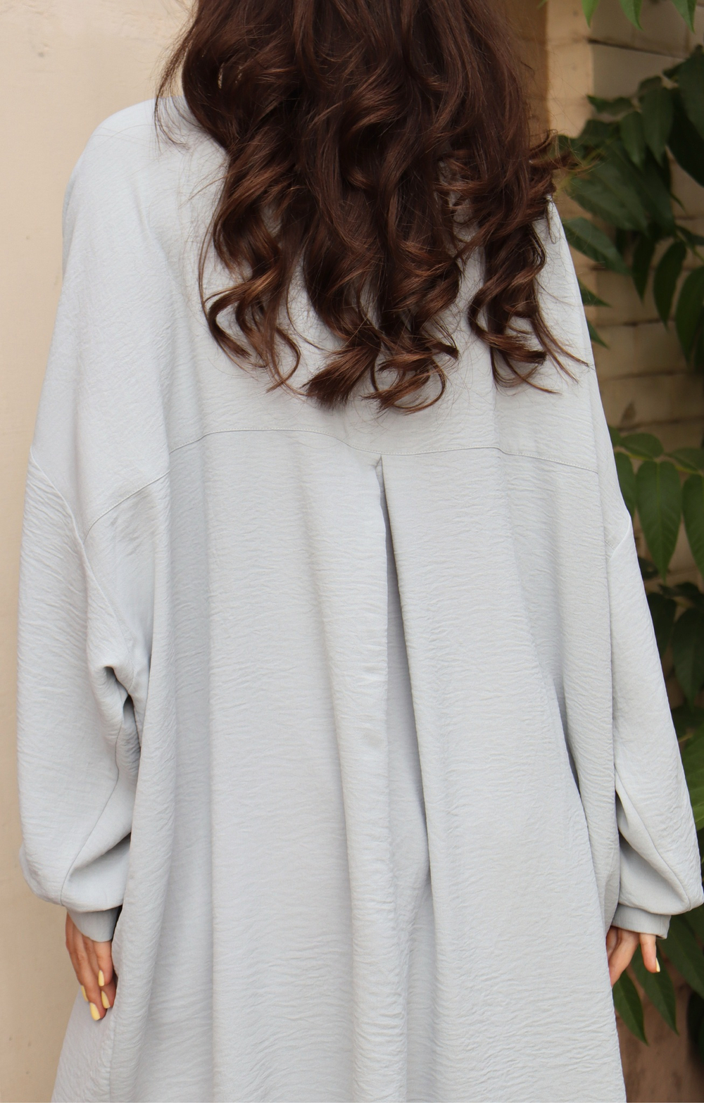 Рубашка удлиненная oversize