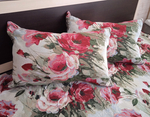Декоративный гобеленовый чехол для интерьерной подушки Акварельные розы 37*58