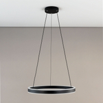 Citilux Дуэт CL719501 LED Люстра подвесная с пультом Чёрная