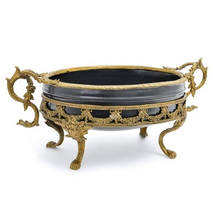 Чаша чёрная бронзовая