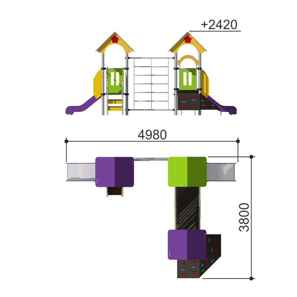 Детская площадка Romana 104.12.00-02