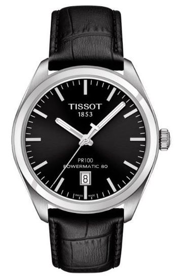 Мужские швейцарские наручные часы Tissot PR 100 Powermatic T101.407.16.051.00
