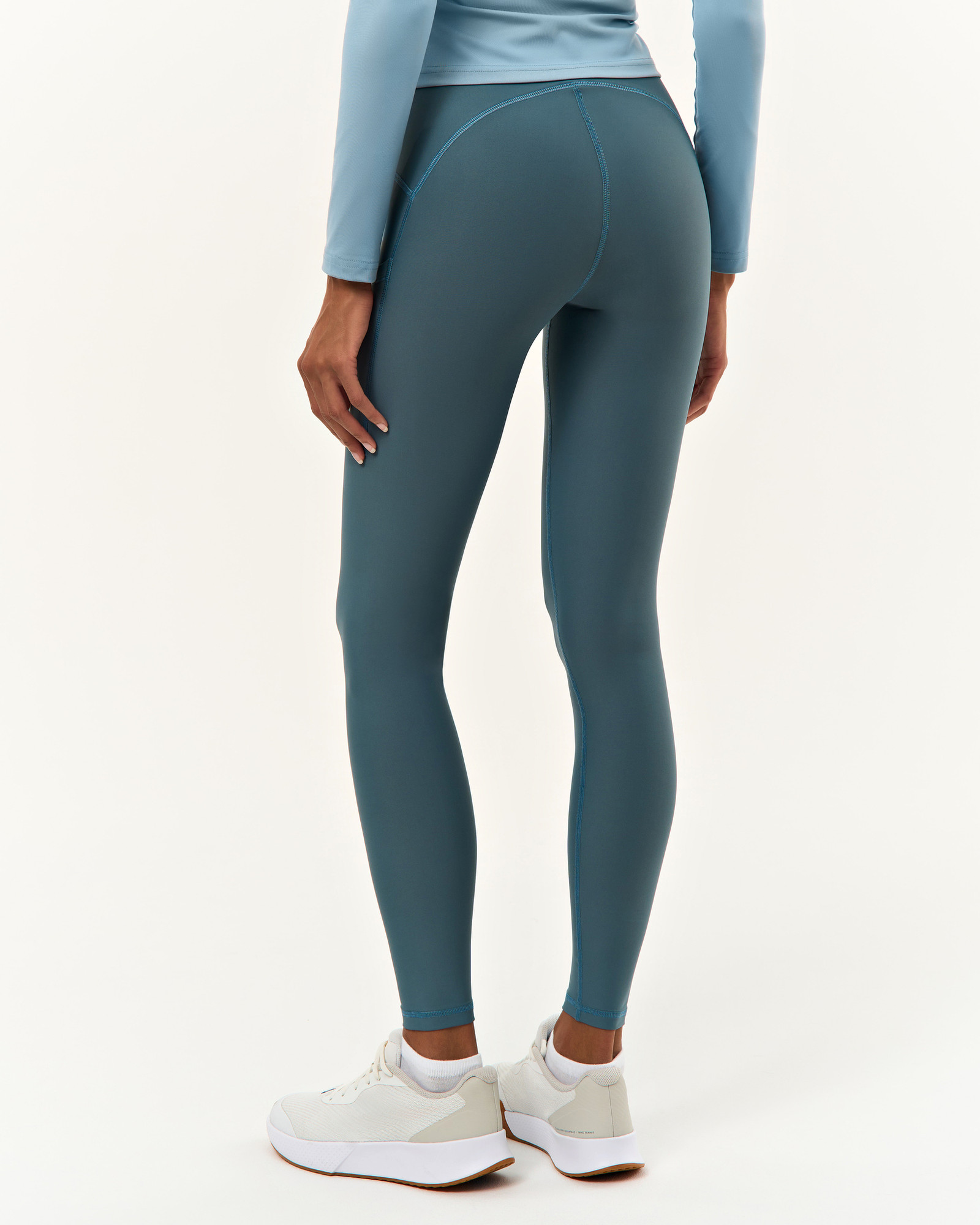 Леггинсы с карманами Bestie, Blue-grey