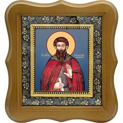 Георгий Лимниот (Озерник) Преподобный. Икона на холсте.