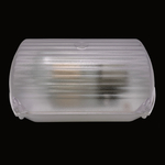 Светильник настенно-потолочный для гаража, мастерской 75 Вт, E27, IP 54, керамический патрон, термостойкий 90 град., 220 В