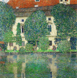Картина для интерьера "Дворец Каммер на Аттерзе", художник Климт, Густав Настене.рф