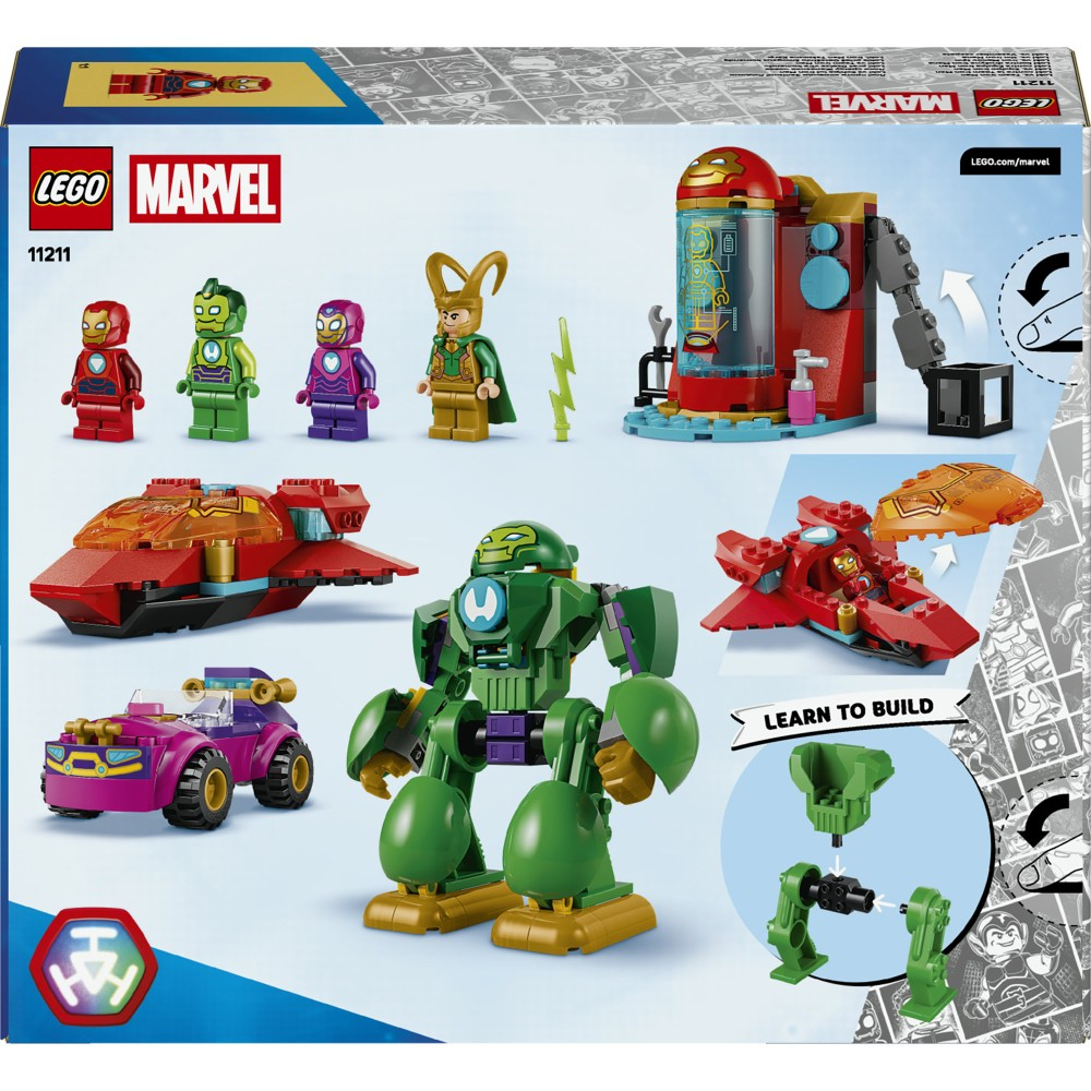Конструктор LEGO Disney Junior Marvel 11211 Локи против команды Железного человека арт. 11211 / ЛЕГО Дисней Джуниор Марвел — фото 14