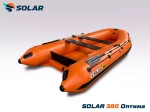 Лодка надувная моторная solar-380 к (оптима)