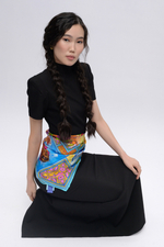 Платок «БРИКС» 100% шёлк