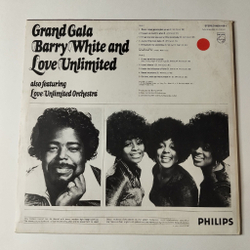Винтажная виниловая пластинка LP Barry White And Love Unlimited Grand Gala Never, Never Gonna Give Ya Up (Holland 1973)