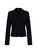 Жакет укороченный, Черный