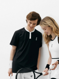 Поло мужское 7/6 Ankl Polo - Black/White p.S