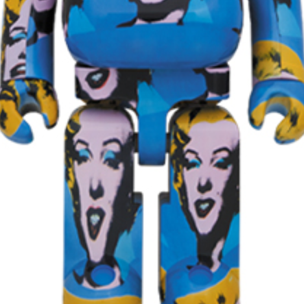 Дизайнерские игрушки BE@RBRICK Andy Warhol Marilyn Monroe, BEARBRICK3549