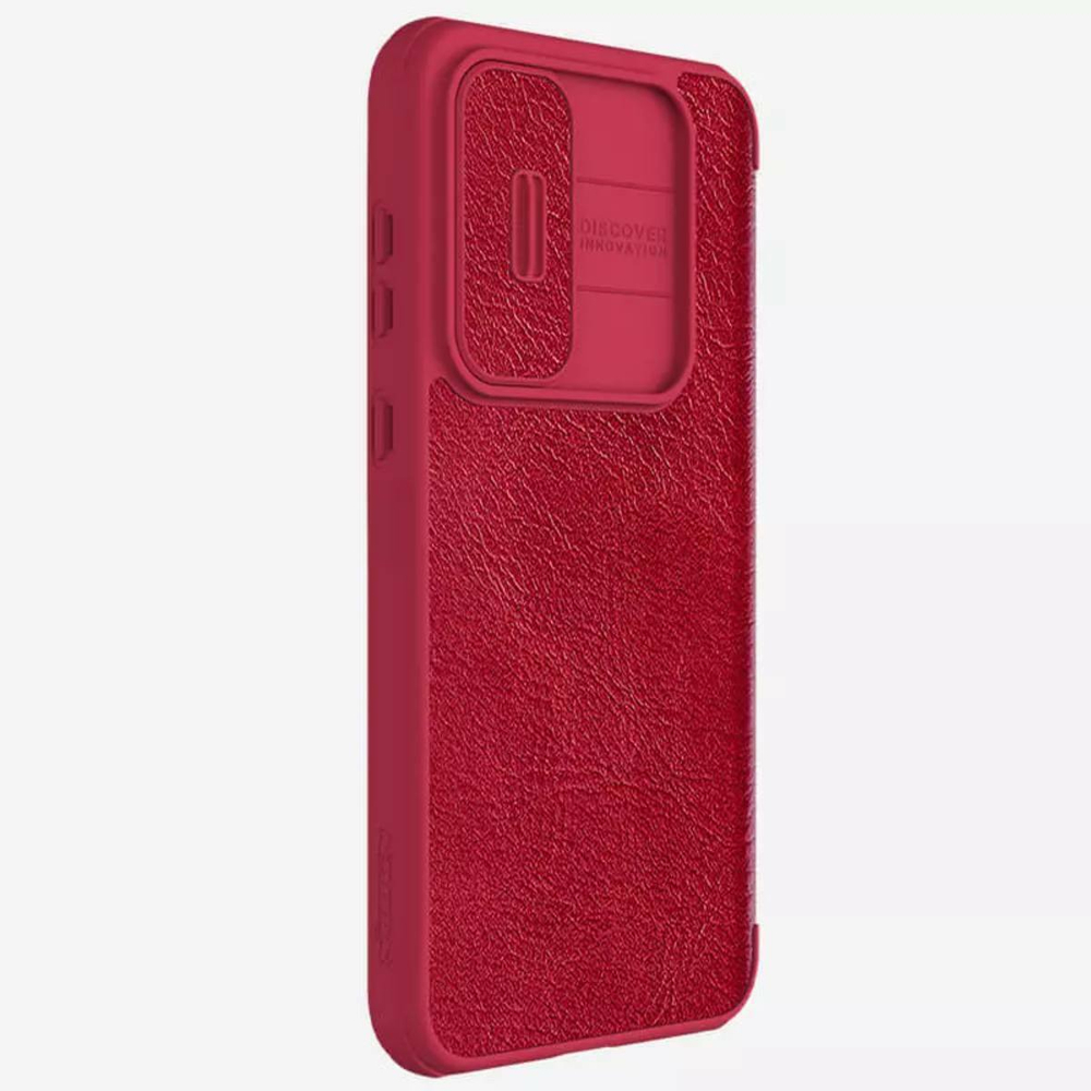 Кожаный чехол-книжка Nillkin Leather Qin Pro для Samsung Galaxy A55