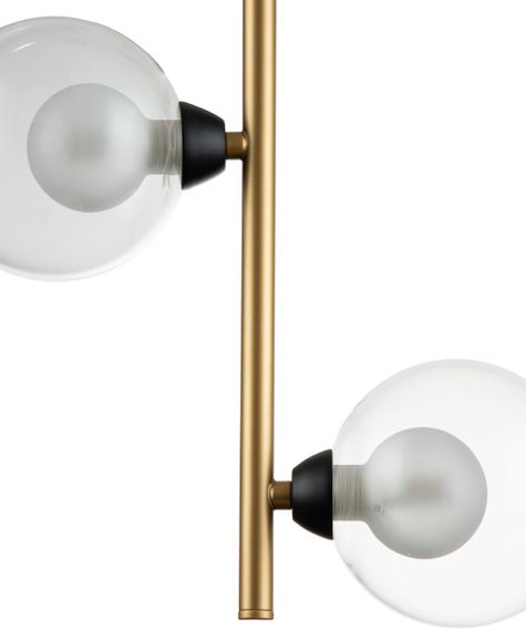 Подвесная люстра Indigo Piano 11021/2P Clear V000169