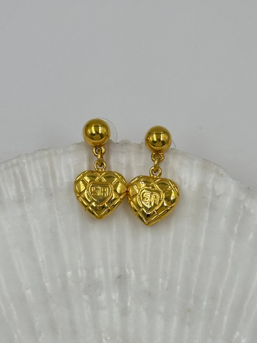 Серьги с сердечками Sonia Rykiel