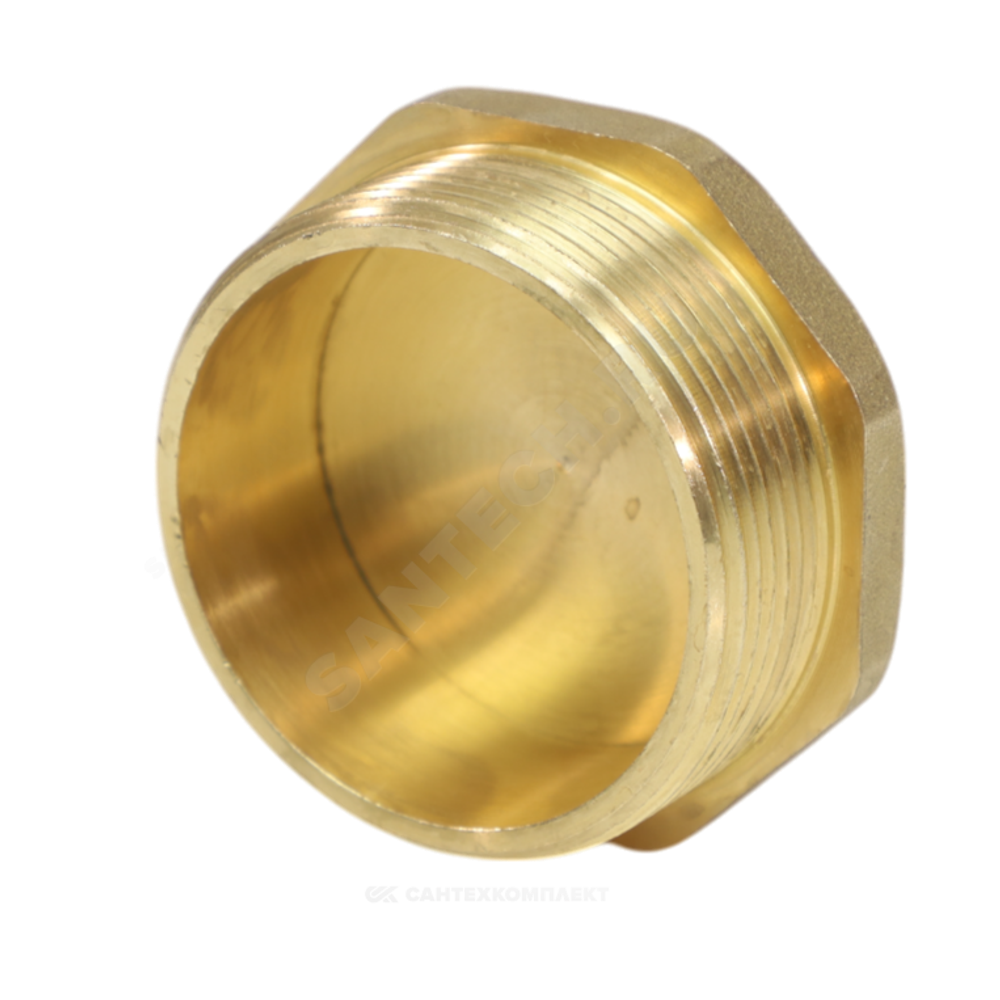 Заглушка латунь Ду 20 (3/4") НР VALFEX VF.583.L.034