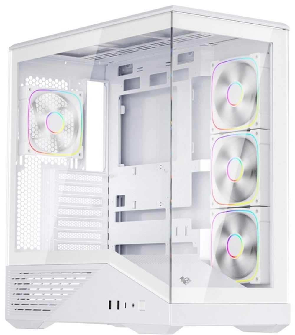 Корпус 1STPLAYER GM7-WH-3FN7R-W-1FN7-W белый