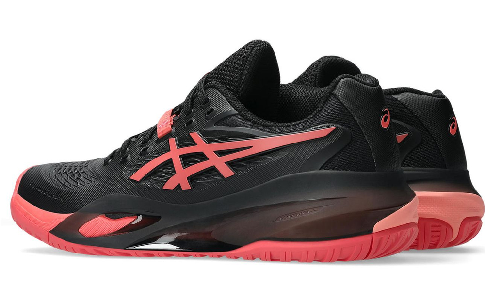 Женские теннисные кроссовки Asics Gel-Resolution X - black/sienna