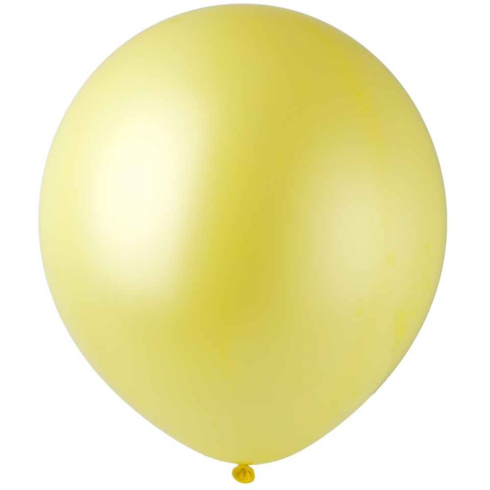 Шар латексный Олимп Пастель 115 см (Желтый)