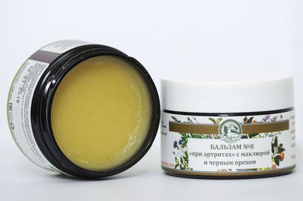Бальзам №8 При артритах с маклюрой и чёрным орехом