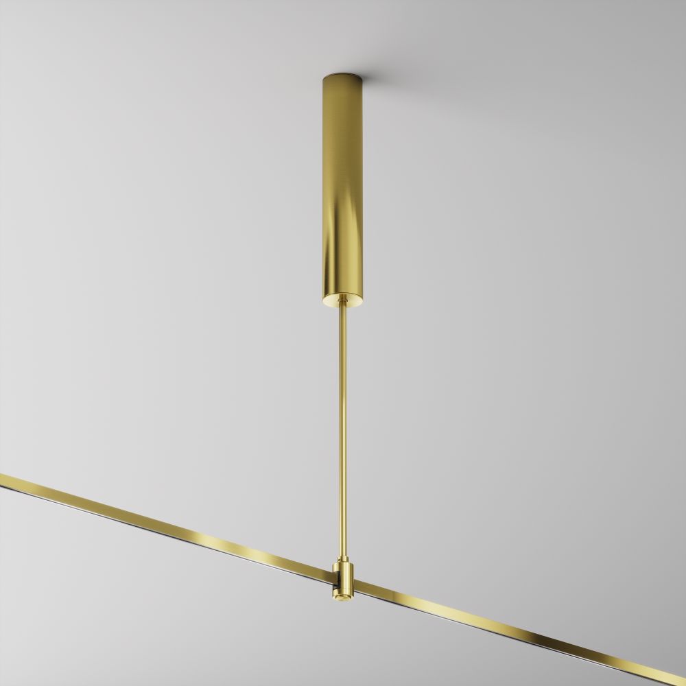 Основание потолочное 385мм для блока питания с вводом питания Maytoni Flarity TRA159C-BB1-BS