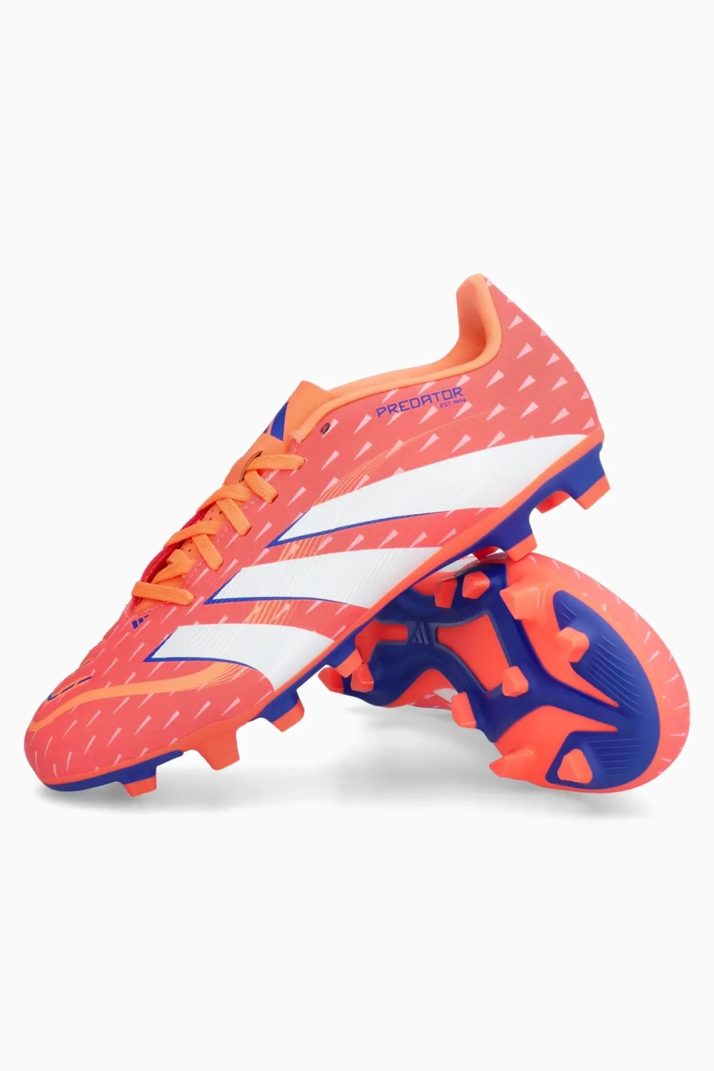 Бутсы adidas Predator Club FG/MG - оранжевый