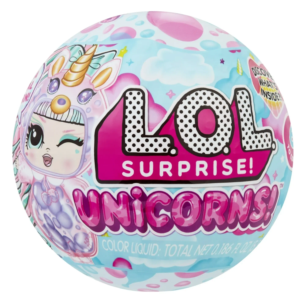 Шар LOL Surprise Unicorn Tots (единорожки)