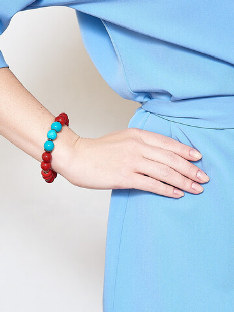 40072500 Браслет Роман с камнем - Тенерифе.