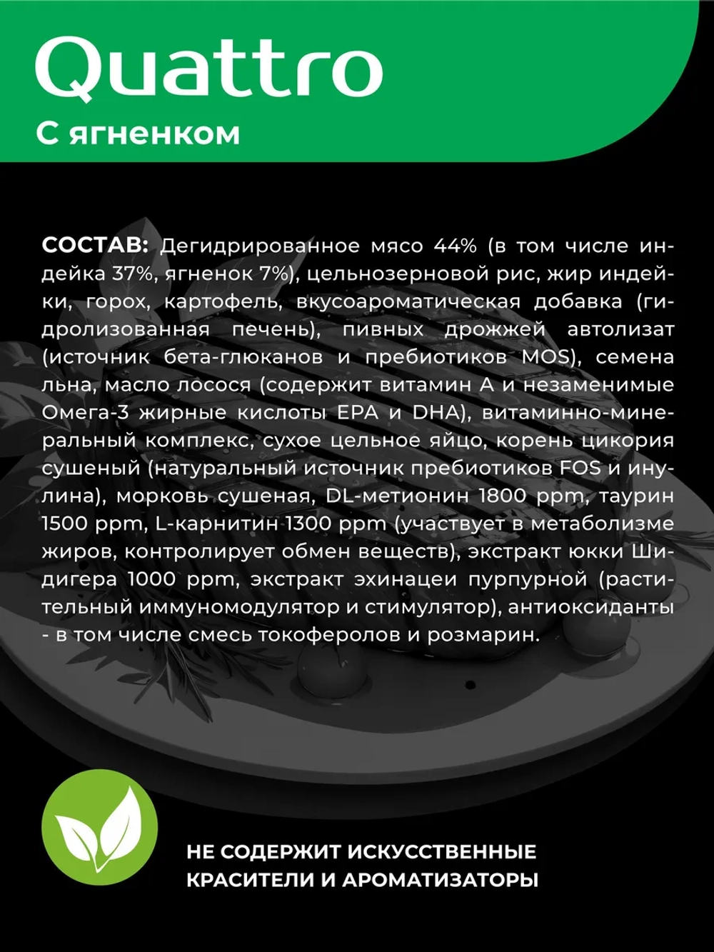 Корм для котят Британская короткошёрстная, с ягненком, 2 кг