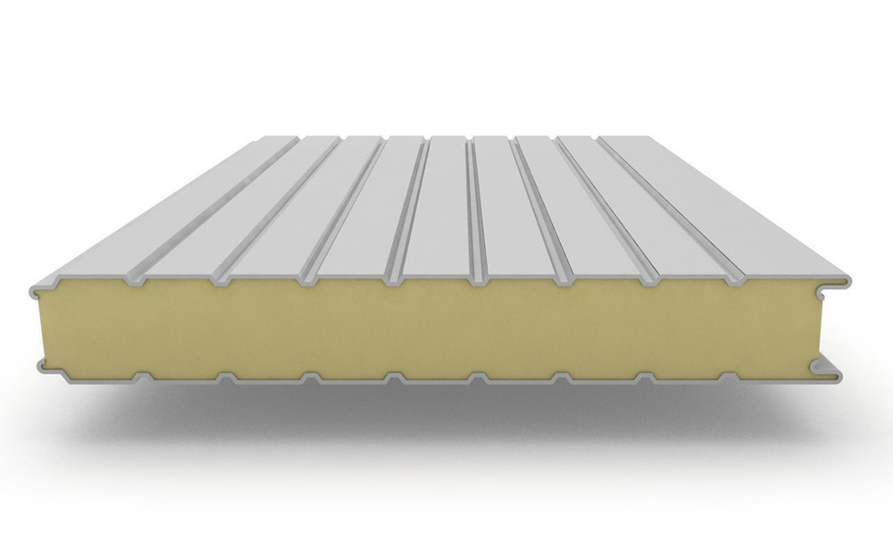 Стеновая сэндвич панель ППУ 60 мм