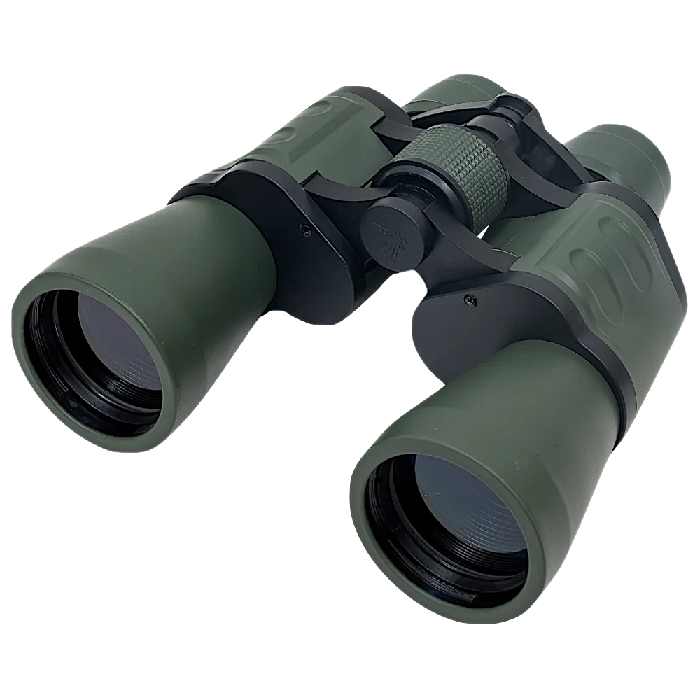 Бинокль Следопыт 10x50 PF-BT-06 180х85х180мм 660г в чехле -