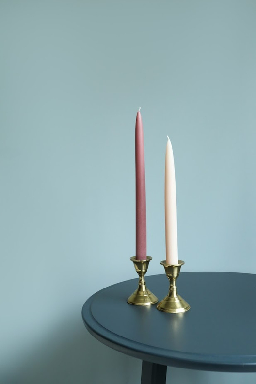 AROMATEPLO Свеча столовая Taper, 25 см,  в наборе из 4 шт