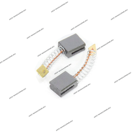 Электроугольная щетка 6х11х13 Пружина, пятак прямоугол (для STERN CS 160 1200Wt)