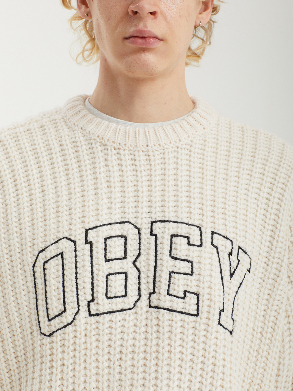 Мужской Свитер Obey Collegiate