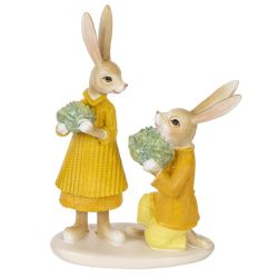 GAEM Фигурка декоративная "Зайцы", L9 W4 H14 см