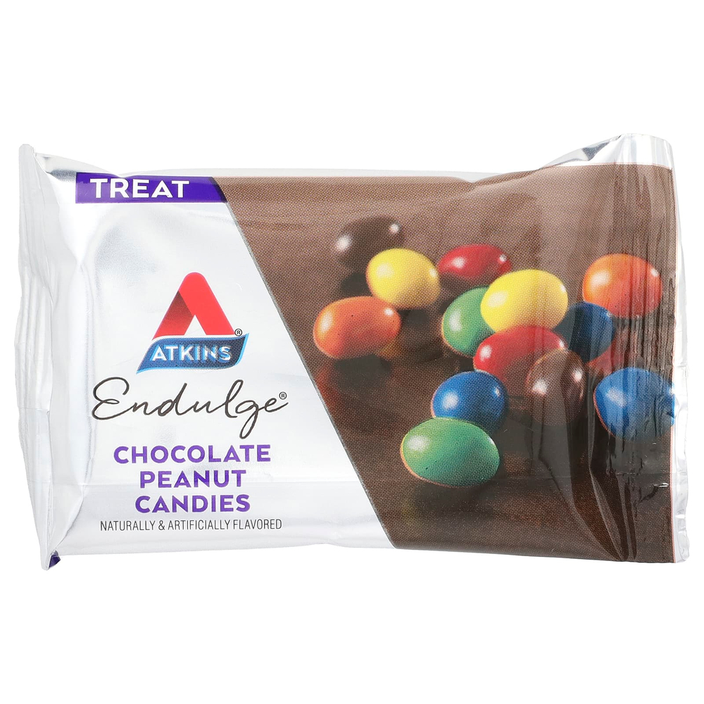 Atkins, Treat Endulge, шоколадные конфеты с арахисом, 5 упаковок, весом 34 г (1,2 унции) каждая