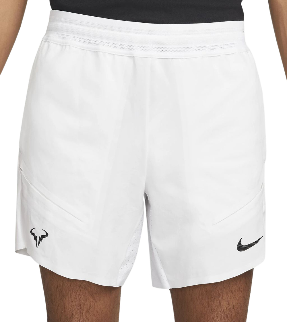 Мужские теннисные шорты Nike Court Dri-Fit Advantage Short 7in Rafa - белый