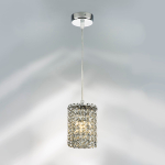 795314 Подвес CRISTALLO 1х40W G9 ХРОМ